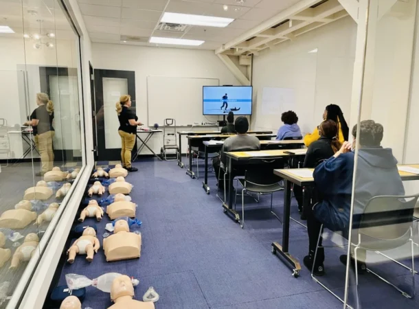 CPR Charlotte classroom